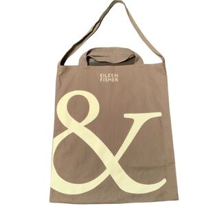 EILEEN FISHER Fabric Tote/Shoe Bag